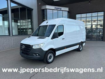 Zakelijke Lease |  Mercedes-Benz Sprinter 317 CDI L2 H2 360, Stof, Gebruikt, Wit, Mercedes-Benz