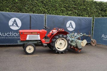 Veiling: Minitractor Yanmar YM1610 Diesel 16pk Met Grondfree, Gebruikt, Tot 2500, Tot 80 Pk, Ophalen