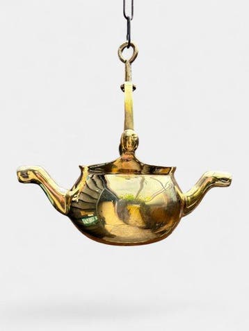 Antiek Lavabo - Mid 19th century - Messing - W26 cm/ 1,85 kg
