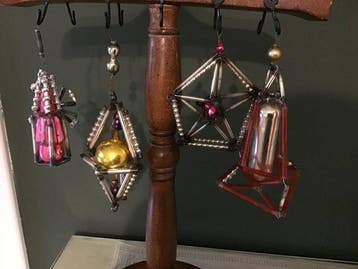 Kerstballen - gablonzer - Glas, Nieuw