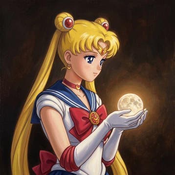 MEDSAN - Sailor Moon Holding the Moon () - UNIQUE