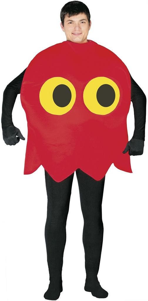Pac-Man spookje rood, Hobby en Vrije tijd, Feestartikelen, Feestartikel, Nieuw, Verzenden