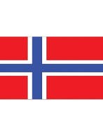 Vlag Noorwegen - 90x150 cm, Ophalen of Verzenden, Nieuw