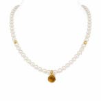 Zonder minimumprijs - Ketting met hanger - 18 karaat Geel