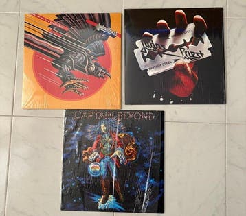 Judas Priest - Captain Beyond - 3 albums from Hard & Heavy, Nieuw in verpakking