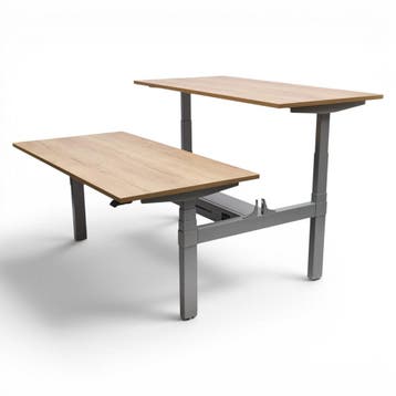 vdm. UPro elektrisch zit/sta duo bureau, 140x80cm, Overige plaatsen, Ophalen of Verzenden, Nieuw in verpakking, Bureau
