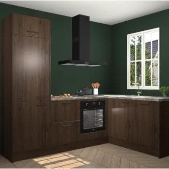 Noten keuken Guangzhou 124236, Huis en Inrichting, Keuken | Complete keukens, Verzenden, Nieuw