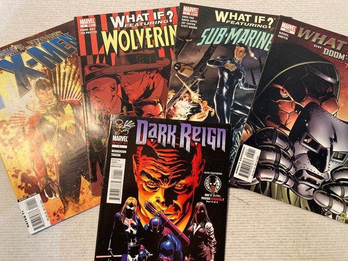 What If? 5 comics: Dark Reign (With Venom), Dr. Doom,, Boeken, Strips | Comics