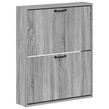 vidaXL Wandgemonteerde Schoenkast HOORN 71 x 17 x 86 cm, Verzenden, Nieuw