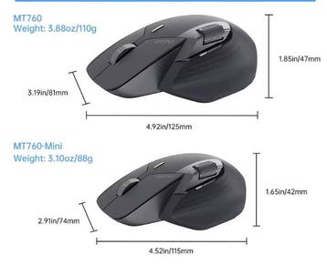 Draadloze Gaming Muis – 10000 DPI, RGB en 8 Knoppen, Verzenden, Nieuw