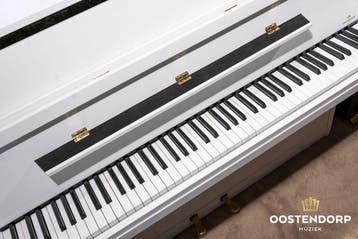 Zeitter & Winkelmann 110 WH Messing, Muziek en Instrumenten, Piano's, Zo goed als nieuw, Wit, Piano