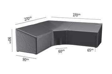 Platinum Aerocover loungesethoes 270x270x90x65 cm - L- vorm, Tuin en Terras, Verzenden, Nieuw, Overige materialen