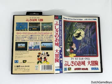 Sega Megadrive - Castle Of Illusion - Starring Mickey Mouse, Spelcomputers en Games, Verzenden, Gebruikt