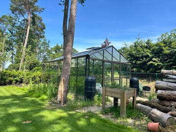 Sterke HBS kas met montage, direct van de fabrikant, Glas, Nieuw, Staal, Kweekkas