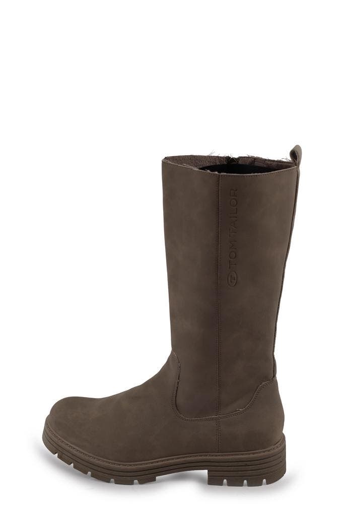 Tom Tailor Laarzen in maat 42 Grijs, Kleding | Dames, Schoenen, Grijs, Gedragen, Hoge laarzen, Verzenden