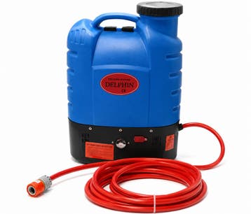 Delphin elektrische watertank 16 ltr op accu, Ophalen of Verzenden