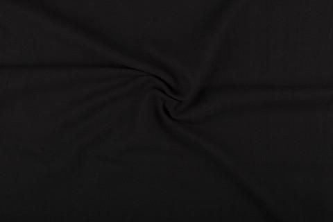 Linnen stof Zwart – Gewassen linnen, Hobby en Vrije tijd, Stoffen en Lappen, 120 cm of meer, 200 cm of meer, Zwart, Nieuw, Linnen