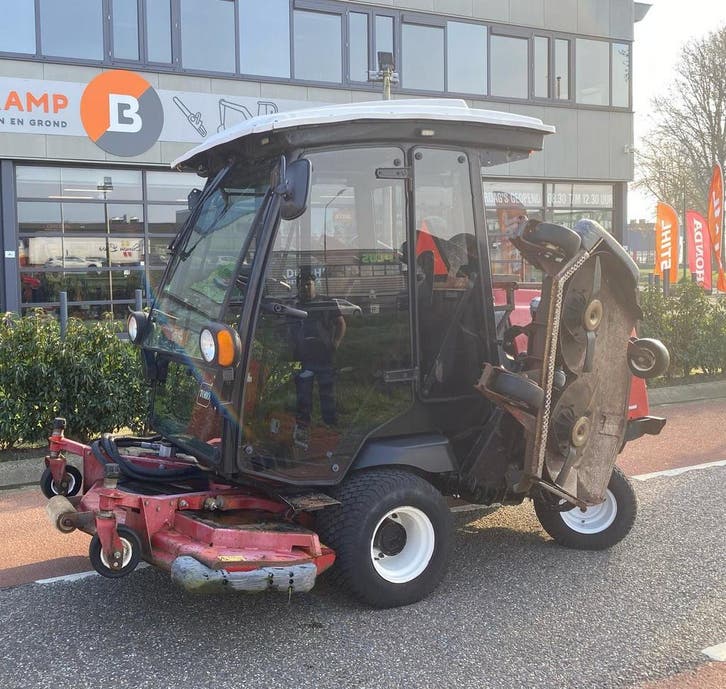 Toro 4010-D groundsmaster 3 delige maaier (gebruikt), Tuin en Terras, Grasmaaiers, Gebruikt, Ophalen of Verzenden