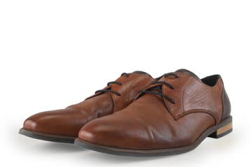 Berkelmans Veterschoenen in maat 44 Cognac, Berkelmans, Overige kleuren, Verzenden, Zo goed als nieuw