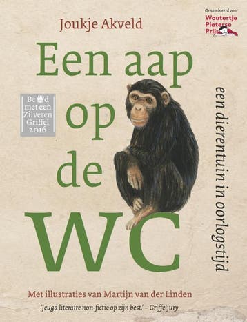 Een Aap Op De Wc | Joukje Akveld | Nieuw, Boeken, Ophalen of Verzenden, Nieuw, Joukje Akveld