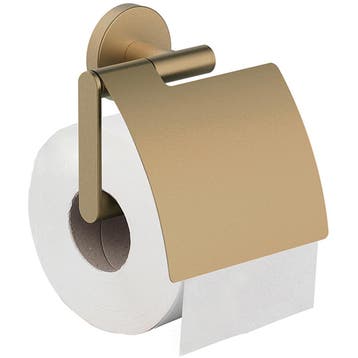 Wiesbaden Alonzo Toiletrolhouder met Klep - Geborsteld, Ophalen of Verzenden, Nieuw