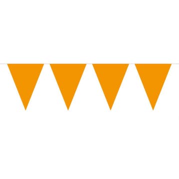 Vlaggenlijn 10 meter Oranje, Verzenden, Nieuw
