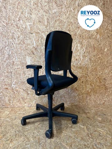 Bureaustoel Ahrend 230 - medium rug - zwarte stoffering...., Nieuw in verpakking