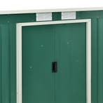 Metalen Tuinhuis M - 213 × 130 × 173 cm  - Groen, Verzenden, Nieuw