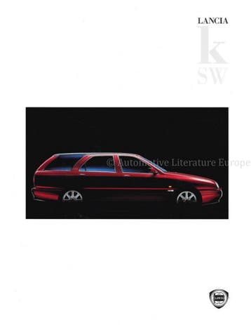 1996 LANCIA KAPPA SW BROCHURE NEDERLANDS, Boeken, Auto's | Folders en Tijdschriften, Nieuw, Author