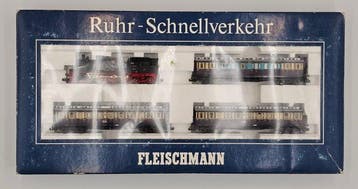 Fleischmann N - 7887 - Treinset (1) - Stoomtreinset – RUHR, Nieuw