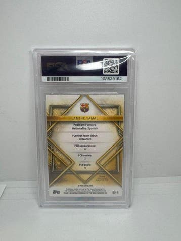 2023/24 Topps FC Barcelona Lamine Yamal GD-5 Graded card -, Nieuw