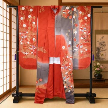 Textiel - 166.5 cm - 134 cm - Oshidori Bokashi Design