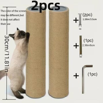 DIY Kattenkrabpaal Vervangingsonderdelen: Sisal Touw Krabpal, Dieren en Toebehoren