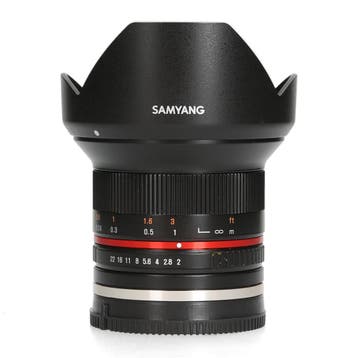 Samyang 12mm f/2 NCS CS - Sony E - Groothoeklens, Audio, Tv en Foto, Fotografie | Lenzen en Objectieven, Ophalen of Verzenden
