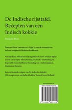De Indische rijsttafel 9789491982019 Francois Blom, Boeken, Kookboeken, Verzenden, Zo goed als nieuw, Francois Blom