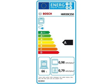Bosch HKR39C250 - Vrijstaand elektrisch fornuis -, Witgoed en Apparatuur, Verzenden, Zo goed als nieuw