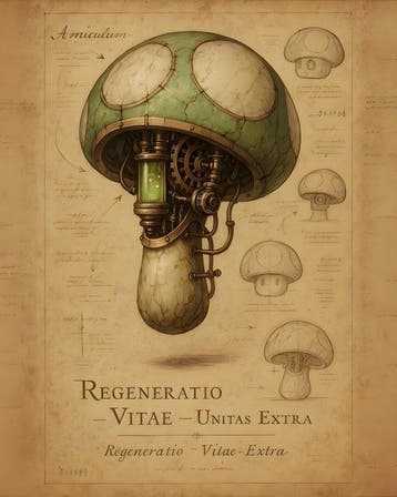 AT9 - [Canvas L] Regeneratio Vitae - Super Mario Mushroom, Spelcomputers en Games, Nieuw