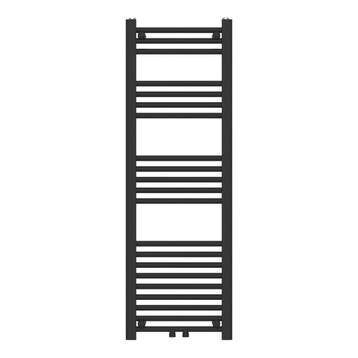[neu.haus] Handdoekradiator Voss 120x40x3 cm zwart, Verzenden, Nieuw