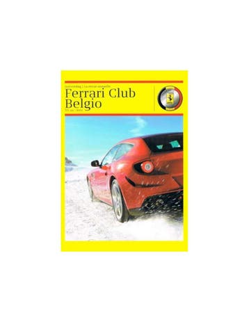 2011 FERRARI CLUB BELGIË MAGAZINE 24, Nieuw, Ferrari, Author