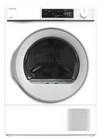 Sharp KD-NHA8S6GW21-BX - Warmtepompdroger - 8 kg - 65 dB -, Witgoed en Apparatuur, Wasdrogers, Ophalen of Verzenden, Zo goed als nieuw