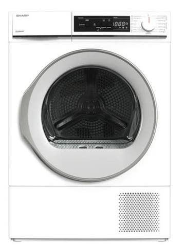 Sharp KD-NHA8S6GW21-BX - Warmtepompdroger - 8 kg - 65 dB -, Ophalen of Verzenden, Zo goed als nieuw, Voorlader, 85 tot 90 cm