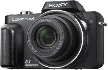 Sony Cyber-shot DSC-H10 Digitale Compact Camera - Zwart, Verzenden, Zo goed als nieuw