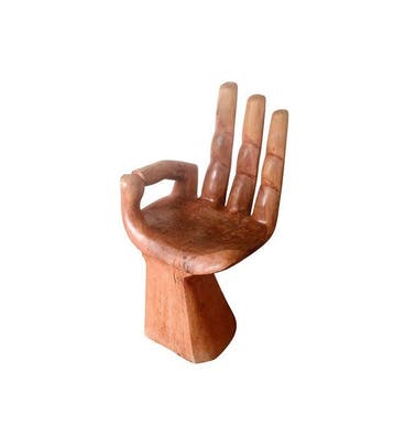 Stoel - Hout - Mano - (86 cm)