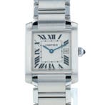 Cartier - Tank Francaise Date - 2465/W51011Q3 - Dames -, Nieuw