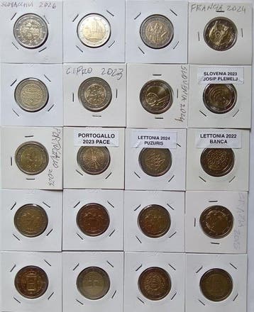 Europa. 2 Euro 1999/2026 (20 coins) (Zonder minimumprijs)