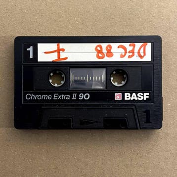 BASF Chrome Extra II 90 onbespeeld gebruikt (Cassette band), Ophalen of Verzenden, Nieuw in verpakking