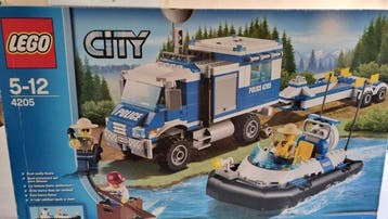 Lego Set - City - 4205 Bospolitie Commandowagen, Nieuw