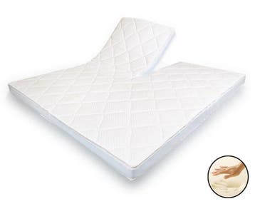 Tencel Splittopper Nasa Traagschuim 12 cm - 180 x 210, Nieuw