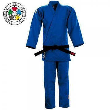 Essimo Judopak IJF Gold Blauw – Slim Fit, Ophalen of Verzenden, Nieuw