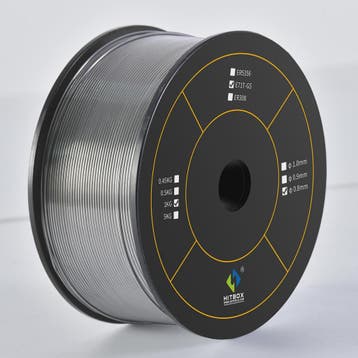 HITBOX 0.8mm Flux Cored MIG Lasdraad - Zelfbeschermend, 1kg,, Verzenden, Nieuw
